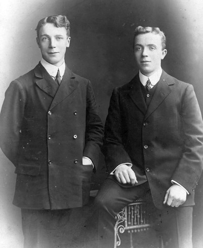 Two young men