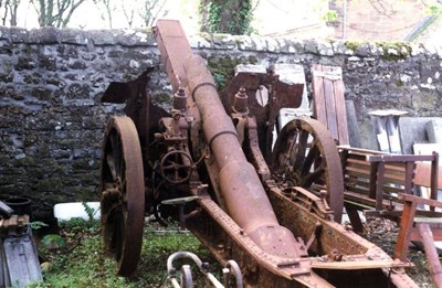 Dredged up German gun