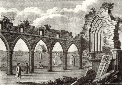 Cordiner's sketch of cathedral nave 1776