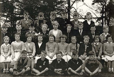 Dornoch Academy Photograph 1955-56 