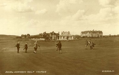 Putting on the 2nd green 1927