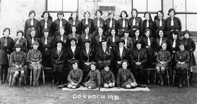 Dornoch Girl Guides 1931