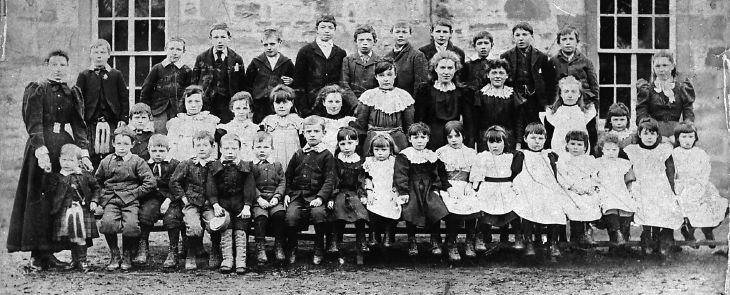 School and Golf Club group photographs