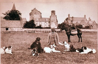 Gamekeeper William Macdonald at Dornoch Castle