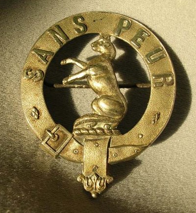 Cap badge of 5th Seaforths