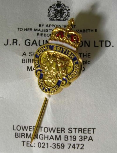 Royal British Legion Scotland stick pin