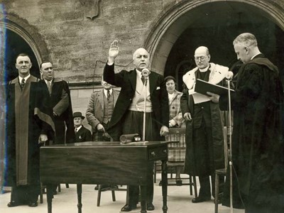 Freedom ceremony Sir David Maxwell Fyffe