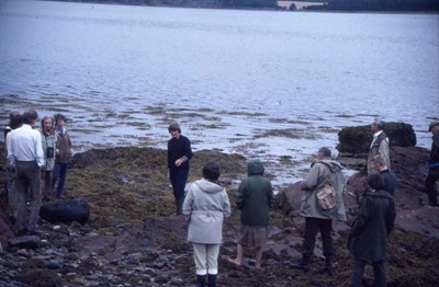 Dornoch Heritage Society outing 1987