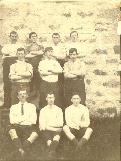 Dornoch footballers, early 1900's