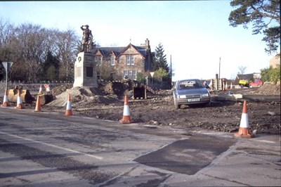 Dornoch War Memorial Relocation