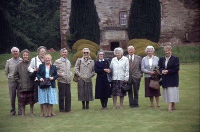 Dornoch Heritage Society outing to Castle Leod 1992