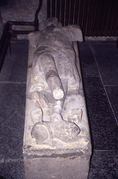 Sarcophagus in Dornoch Cathedral 1995