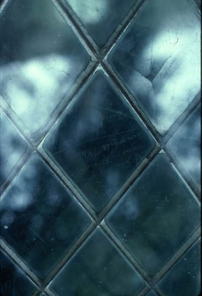 Croick church window 1979