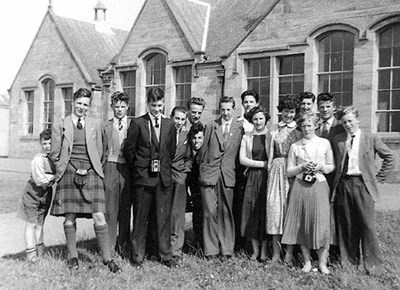 Dornoch Academy  5th & 6th year pupils 1958
