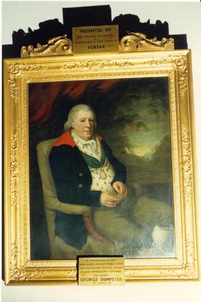 Portrait of George Dempster