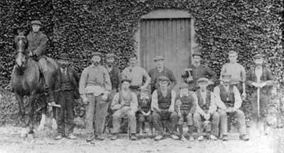 Estate workers at Skibo