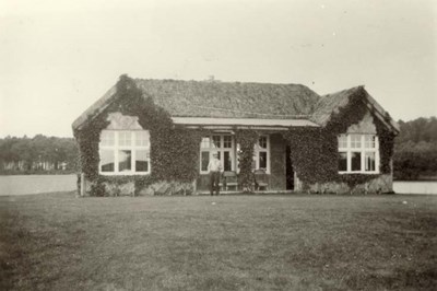 Old club house at Skibo Castle golf course