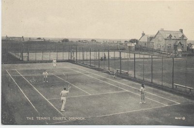 Tennis Courts near Golf Club