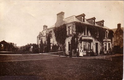 House with tennis court, Dornoch