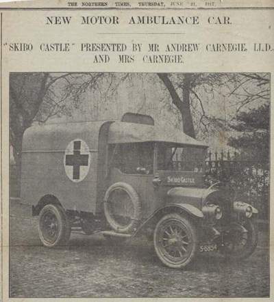 New Motor Ambulance Car