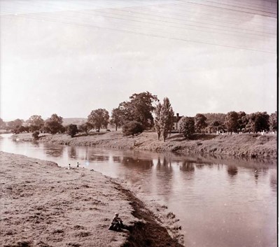 River bank at Aitcham Shropshire