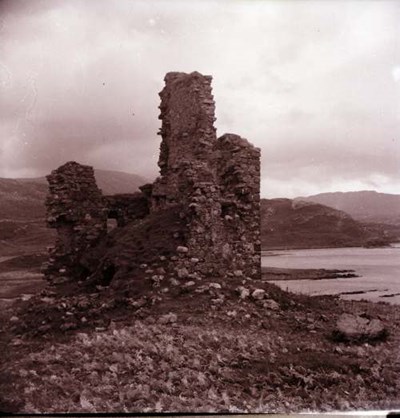 Ruins of Ardvreck Castle Assynt