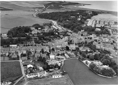 Aerial view of Dornoch 1979