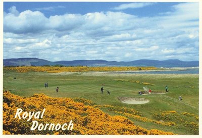 Furness Postcard Collection - Golf course Dornoch