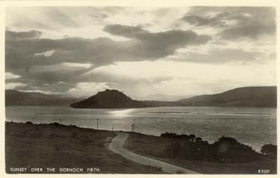 Furness Postcard Collection -   Dornoch Firth with Dun Creich
