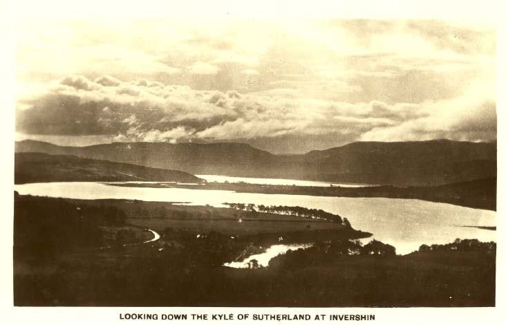 Furness Postcard Collection - Kyle of Sutherland at Invershin