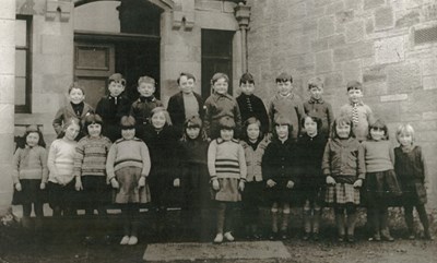 Dornoch Academy School  Photograph 1933