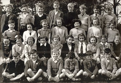 Dornoch Academy Photograph 1955 - 56