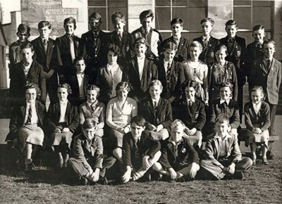 Dornoch Academy Photograph About 1956