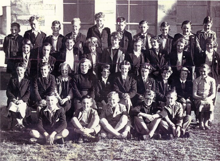Dornoch Academy Photograph Late 1950's
