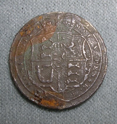 George III coin found at Meikle Ferry