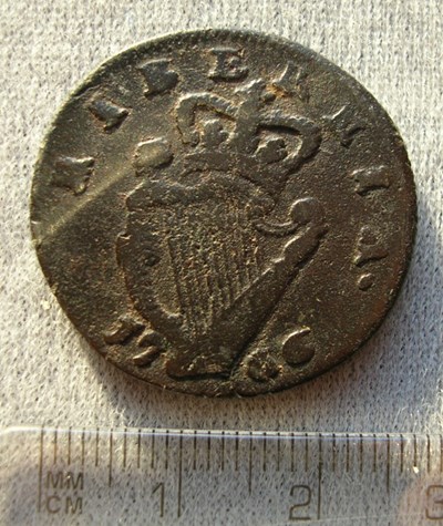 Coin found at Burghfield Hotel