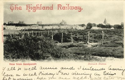 Highland Railway - View from Sandycroft
