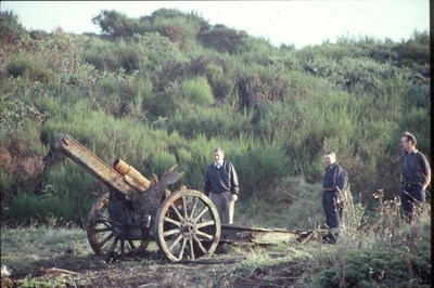 German gun in Witches Pool