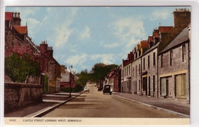 Dornoch ~ Castle Street looking west