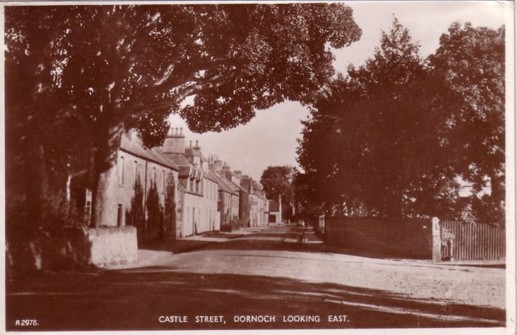 Dornoch ~ Castle Street looking east