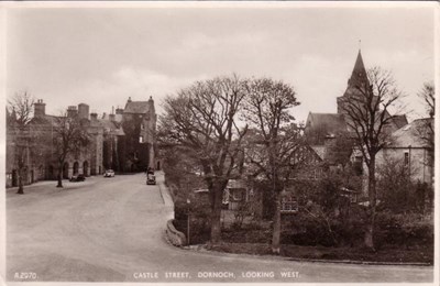 Dornoch ~ Castle Street looking west