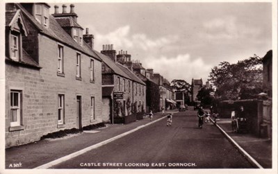 Dornoch ~ Castle Street looking east