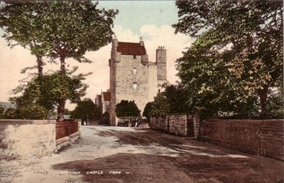 Dornoch Castle from the west