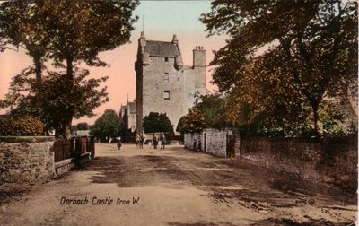 Dornoch Castle from the west