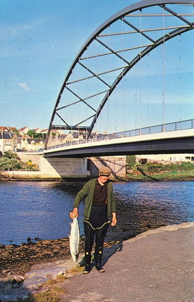Furness Collection - Fisherman at Bonar Bridge