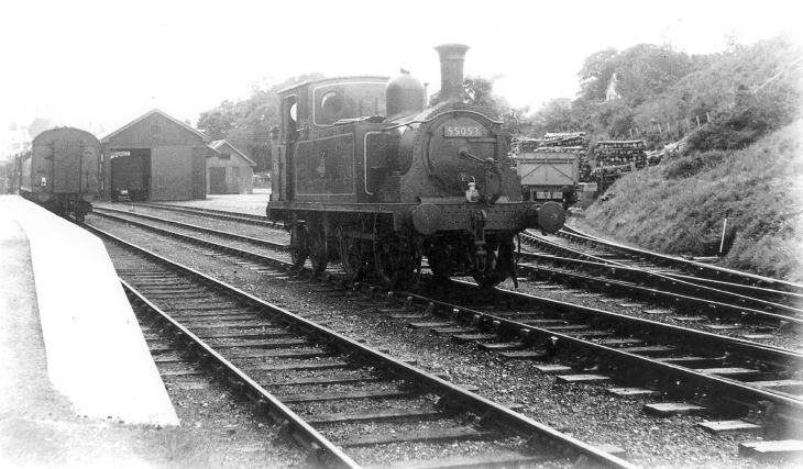 Locomotive at Dornoch Terminal Station