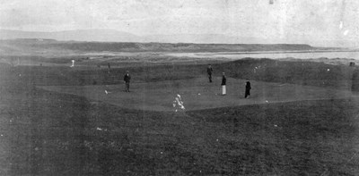 Seventeenth Green Dornoch Golf Course c 1895