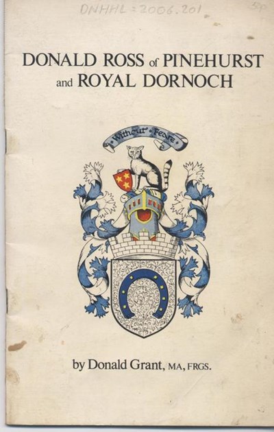 Donald Ross of Pinehurst and Dornoch