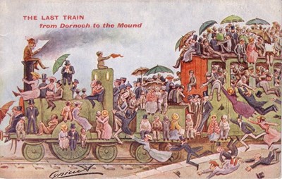The last train from Dornoch to The Mound