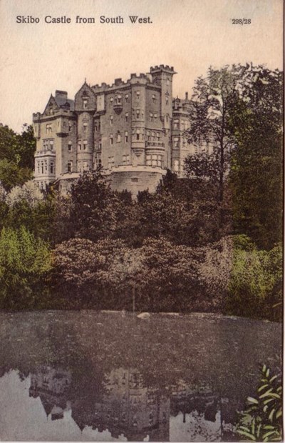 Skibo Castle from the south west
